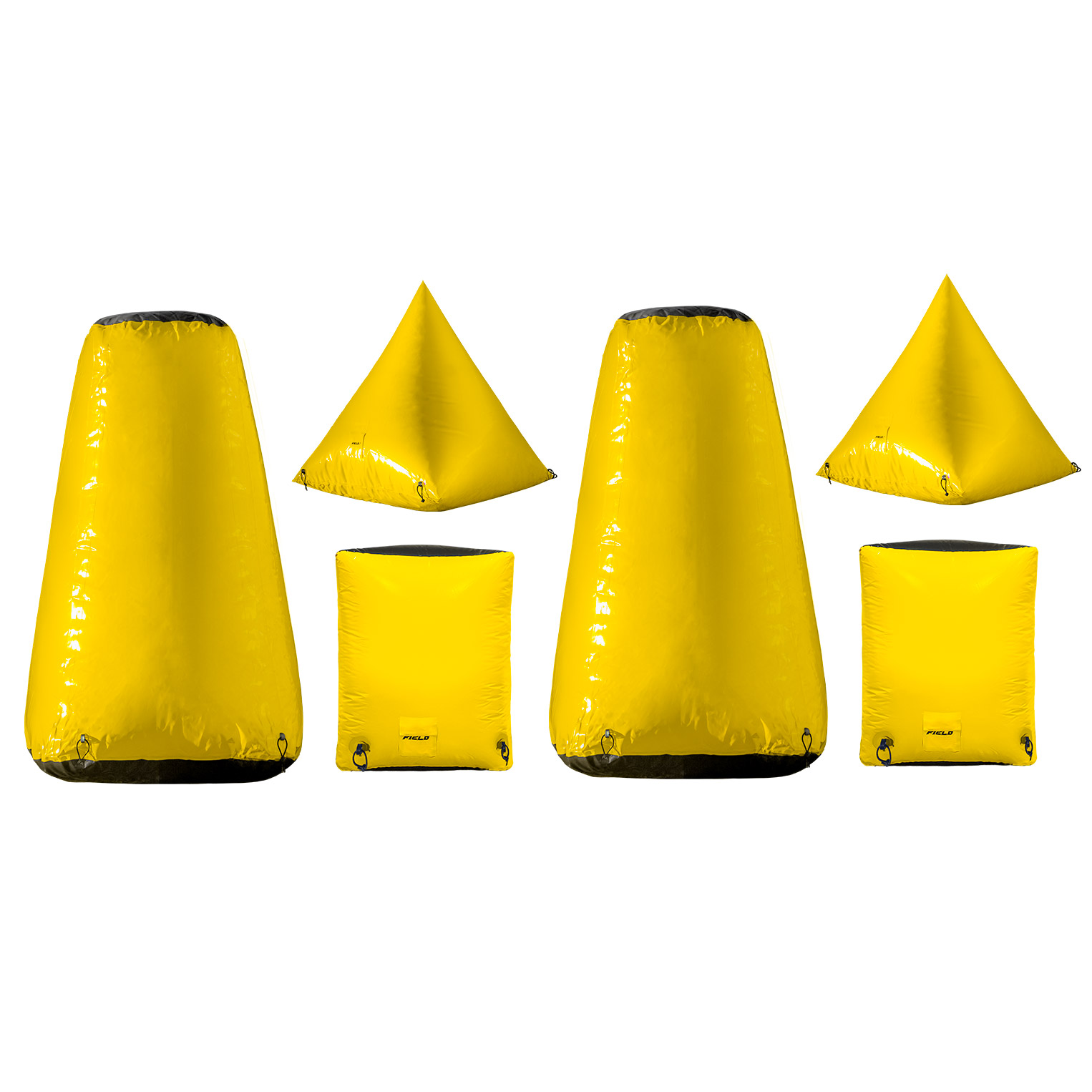 Paintball Bunkers Set of 6 Un