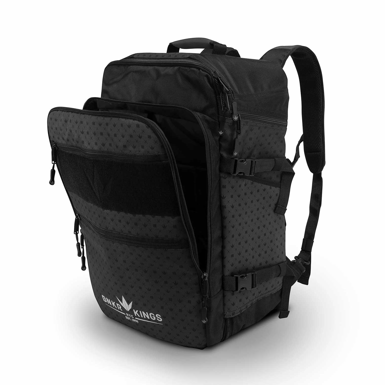 Bunkerkings Supreme Gear Backpack Royal Black - Clicca l'immagine per chiudere